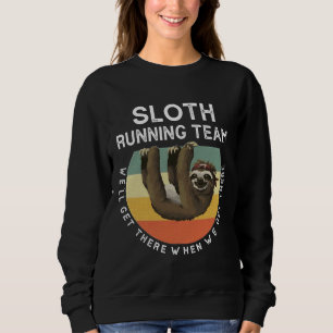 Funny Sloth Running Team  Trui