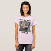Funny Sloth T-shirt (Voorkant volledig)