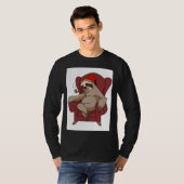 Funny Sloth-voorzitter T-shirt (Voorkant volledig)