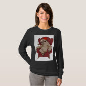 Funny Sloth-voorzitter T-shirt (Voorkant volledig)