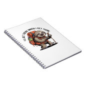 Funny Sloth Wandelteam - Langzaam en Gestaag Klass Notitieboek (Rechterzijde)