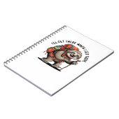 Funny Sloth Wandelteam - Langzaam en Gestaag Klass Notitieboek (Linkerzijde)