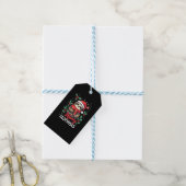 Funny Sloth Xmas licht Merry Slothmas Slothmas Slo Cadeaulabel (Met Touw)