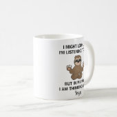 Funny Sloth Yoga Mok Gift for Yoga Teacher Mok (Voorkant rechts)