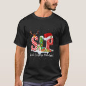 Funny SLP Patholoog Santa Christus T-shirt (Voorkant)