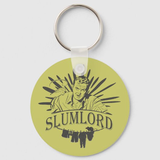 Funny Slumlord Sleutelhanger (Voorkant)