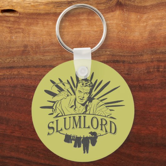 Funny Slumlord Sleutelhanger (Voorkant)