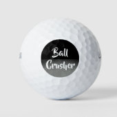 Funny Smack Talk Ball Crusher Cool Golfballen (Voorkant)