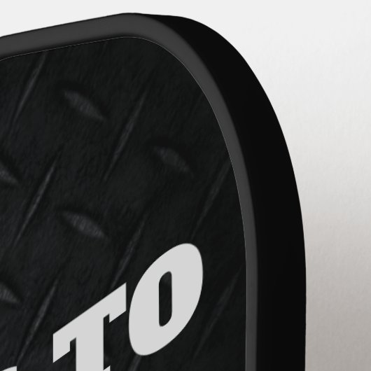 Funny Smack Talk Bust je Balls Game Pickleball Paddle (Links Detail)