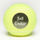 Funny Smack Talk Call crusher Tennis Ball Tennisballen (Voorkant)