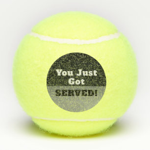 Funny Smack Talk Je hebt Sergeed Tennis Ball Tennisballen