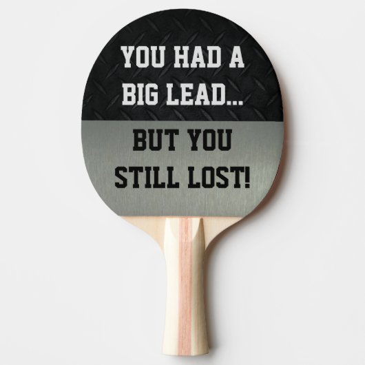Funny Smack Talk Ping Pong Paddle Tafeltennisbatje (Voorkant)