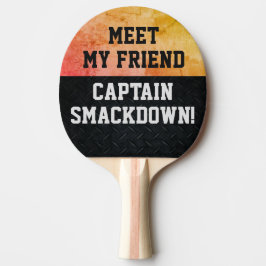 Funny Smack Talk Ping Pong Paddle Tafeltennisbatje