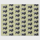 Funny Smart Afstuderen Skunk Cadeaupapier (Vlak)