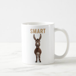 Funny Smart Donkey Mug Koffiemok