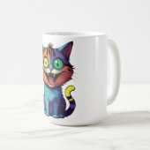 Funny - Smile Cat -  Koffiemok (Voorkant rechts)