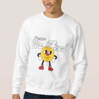 Funny Smiley Face Men’s Hoodie Trui