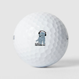 Funny Smiling Cat Professional Epic Sarcastic Golfballen