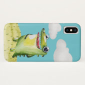 Funny Smiling Gator Case-Mate iPhone Case (Achterkant (horizontaal))