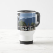 Funny Smiling Llama in Southern Oregon Reisbeker (Voorkant rechts)