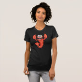 Funny Smiling Lobster T-shirt (Voorkant volledig)