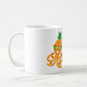 FUNNY SMILLE EXOTIC TROPICAL PINEAPPLE OCTOPUS KOFFIEMOK (Links)