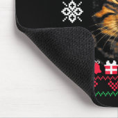 Funny Smoking Cat Meme Ugly Christmas Sweater For Muismat (Hoek)