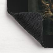 Funny Smoking Cat, Sigaret Kat Gen Z Meme, Cat Muismat (Hoek)