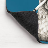 Funny Smoking Chicken Cigarette Gen Z Meme Farm An Muismat (Hoek)