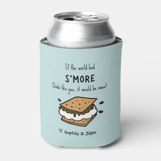 Funny S'more Pun Blikjeskoeler (Blikje Voorkant)