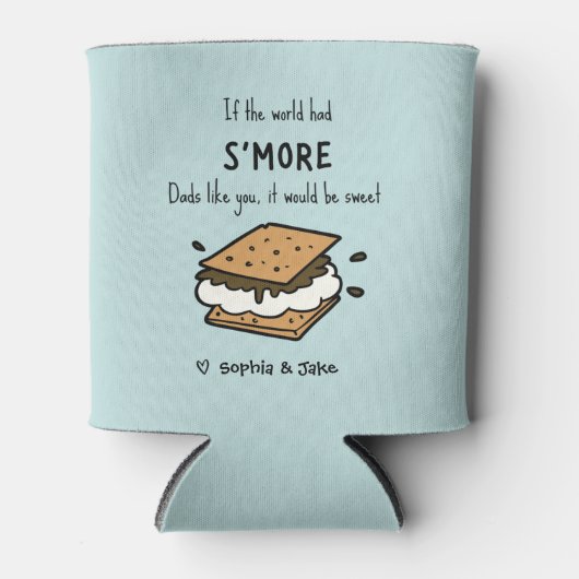Funny S'more Pun Blikjeskoeler (Voorkant)