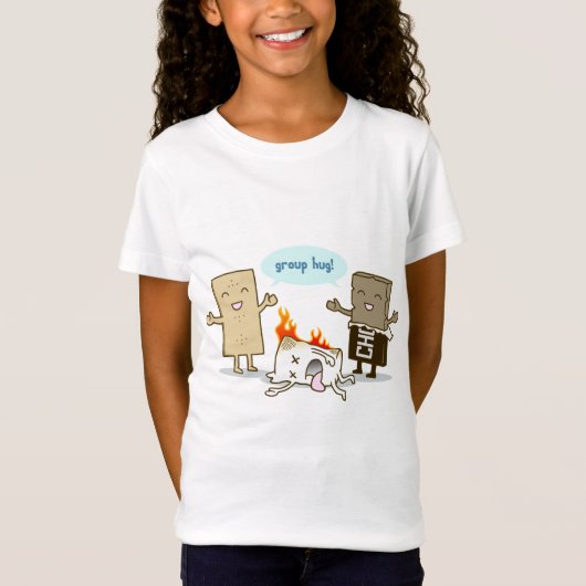 Funny - S'Mores Group Hug T-shirt (Voorkant)