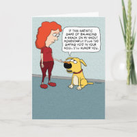 Funny Snack op Dog Snout Birthday