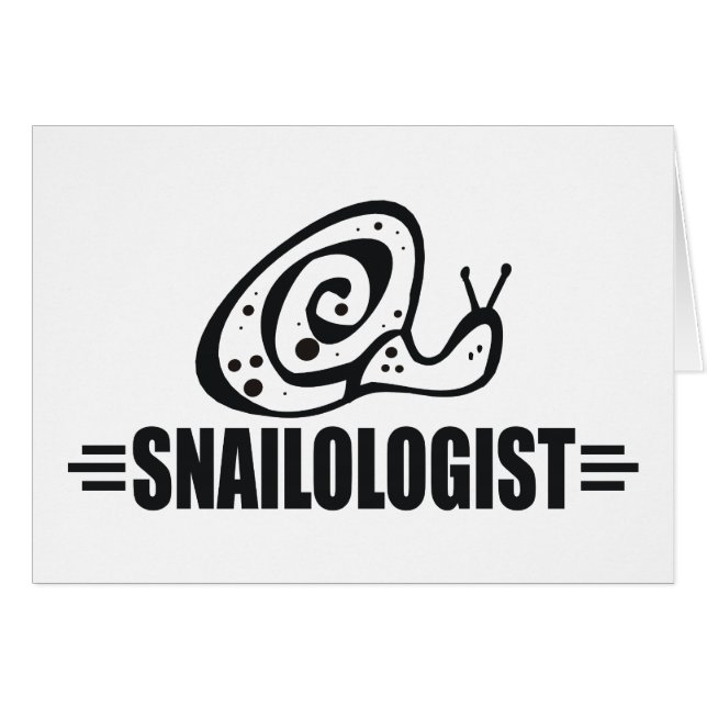 Funny Snail (Voorkant Horizontaal)