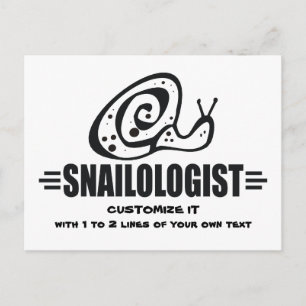 Funny Snail Briefkaart