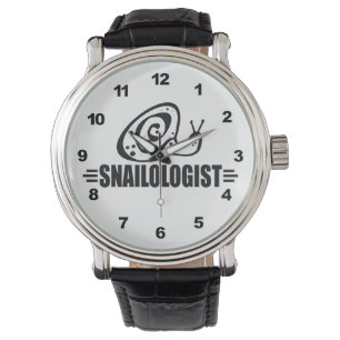 Funny Snail Horloge