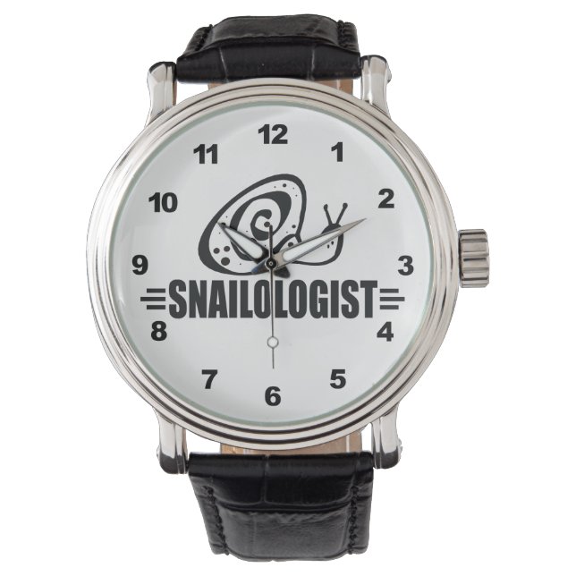 Funny Snail Horloge (Voorkant)