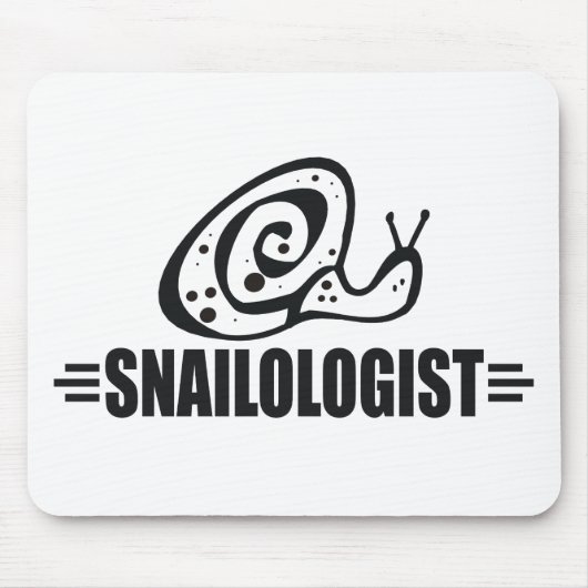 Funny Snail Muismat (Voorkant)