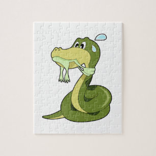 Funny Snake Legpuzzel