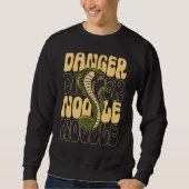Funny Snake Lover Danger Noodle Trui (Voorkant)