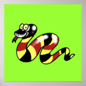 Funny snake poster (Voorkant)