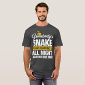 Funny Snake Reptile Pet Lovers Gift T-shirt (Voorkant volledig)