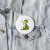 Funny Snake Ronde Button 7,6 Cm (In situ)