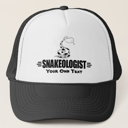 Funny Snake Trucker Pet (Voorkant)