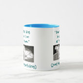 Funny Snarly Dog Lion Kijk Mok (Midden)