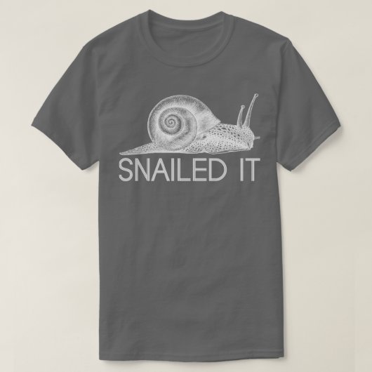 Funny Snayed IT Animal Gift Slug Slak T-shirt (Design voorkant)