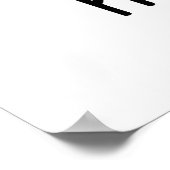 Funny Sneezing Nut Pistachio Pun Poster (Hoek)