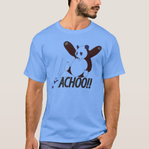 Funny Sneezing Panda T-shirt