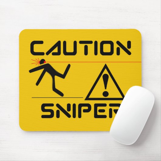 Funny Sniper Muismat (Met muis)