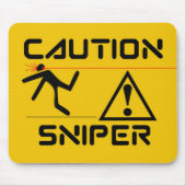 Funny Sniper Muismat (Voorkant)